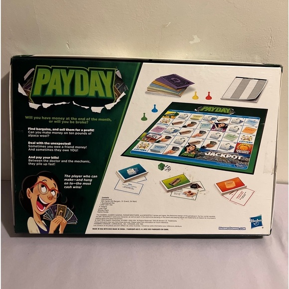 2016 Pay Day Game from the makers of Monopoly 100% Complete EUC - Picture 5 of 7